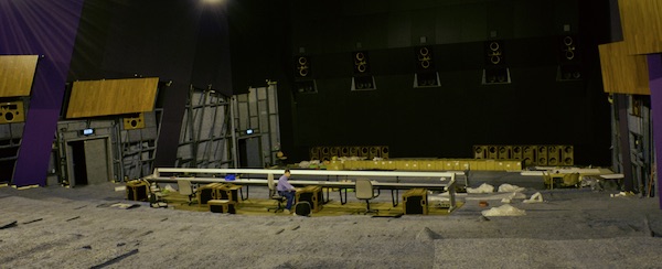 Dubbing Theatre construction